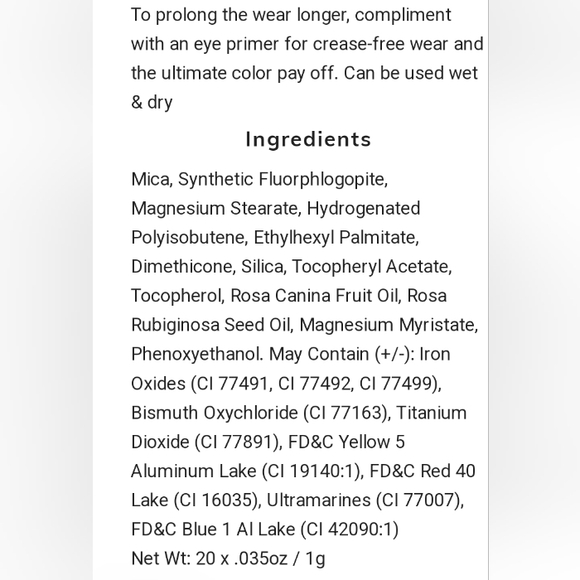 20 Bold Shades The Enlighten Eyeshadow Palette IBY Beauty - Picture 13 of 15